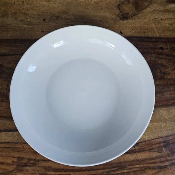 La Rochelle 9" Pasta or Salad Bowl White Lattice Or Basket Weave Porcelain EUC - Picture 4 of 9